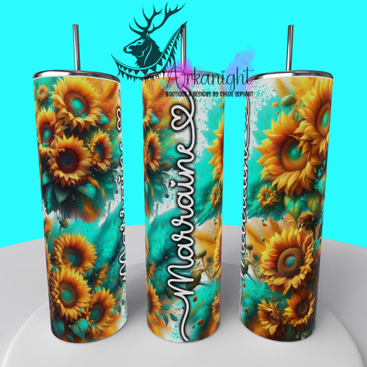 Gourde sur commande - Collection Fête des mères 2025 - Sunflower - Marraine
