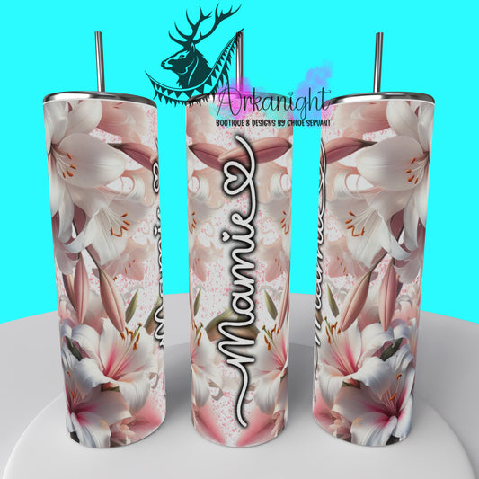 Gourde sur commande - Collection Fête des mères 2025 - Pink Lys - Mamie