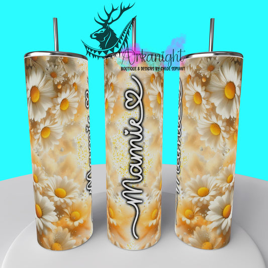 Gourde sur commande - Collection Fête des mères 2025 - Daisies - Mamie