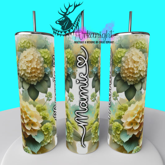 Gourde sur commande - Collection Fête des mères 2025 - Yellow Hydrangea - Mamie