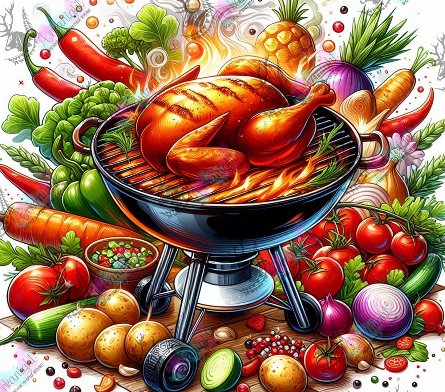 Numérique - Collection Camping 2025 - 61 - BBQ