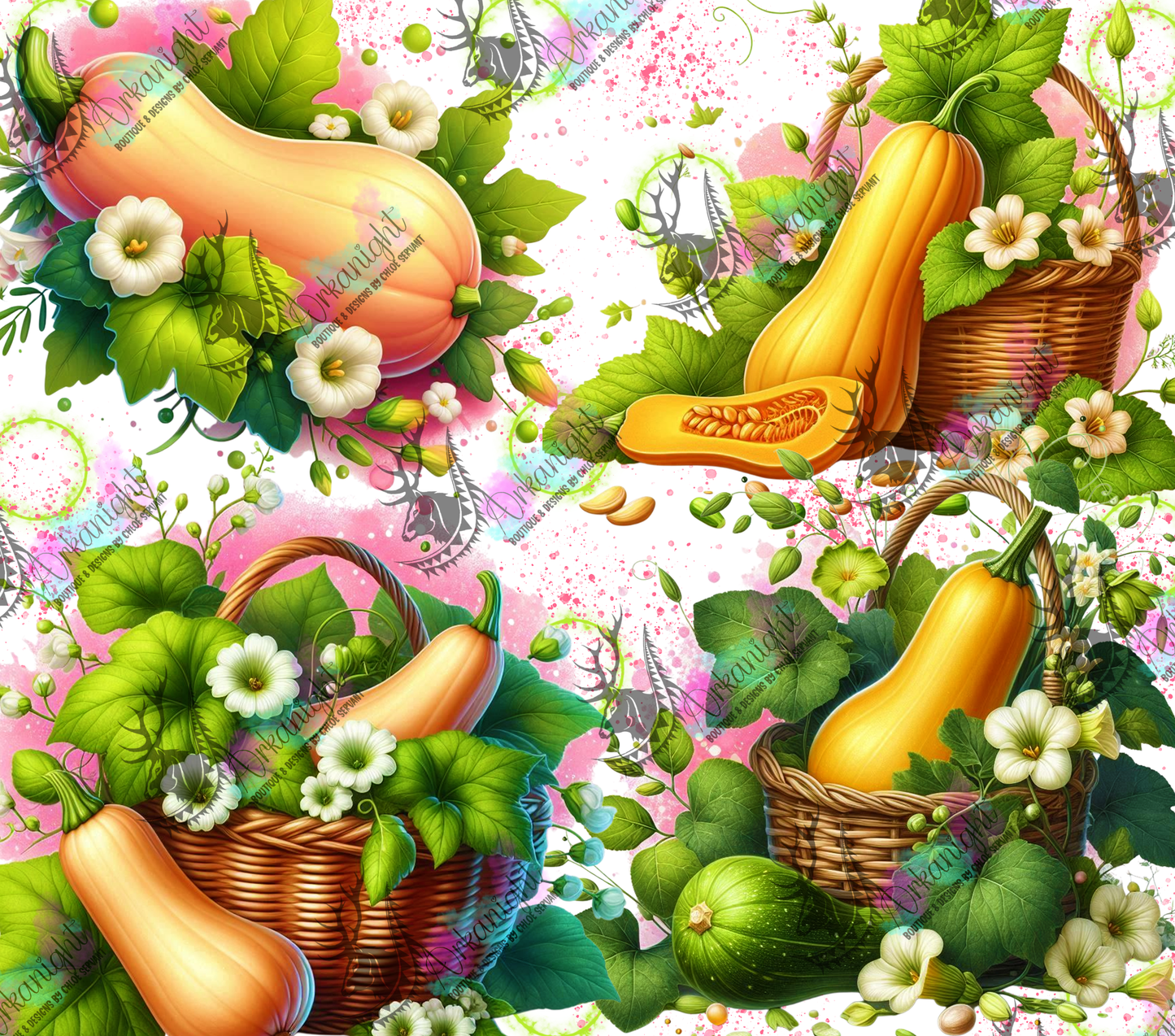 Numérique - Collection Fruits & Légumes 2025 - Courges