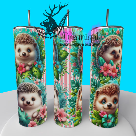 Numérique - Collection Monstera & Animals 2025 - Hérisson