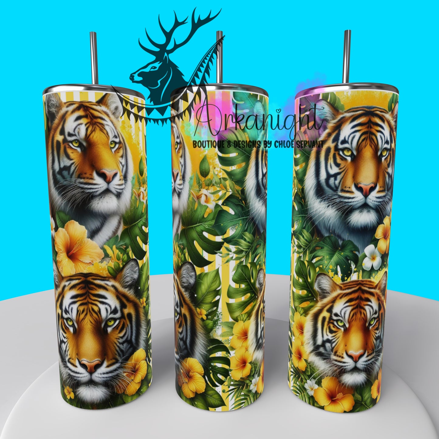 Gourde sur commande - Collection Monstera & Animals 2025 - Tiger