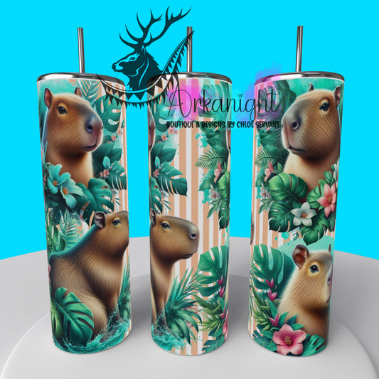 Numérique - Collection Monstera & Animals 2025 - Capybara