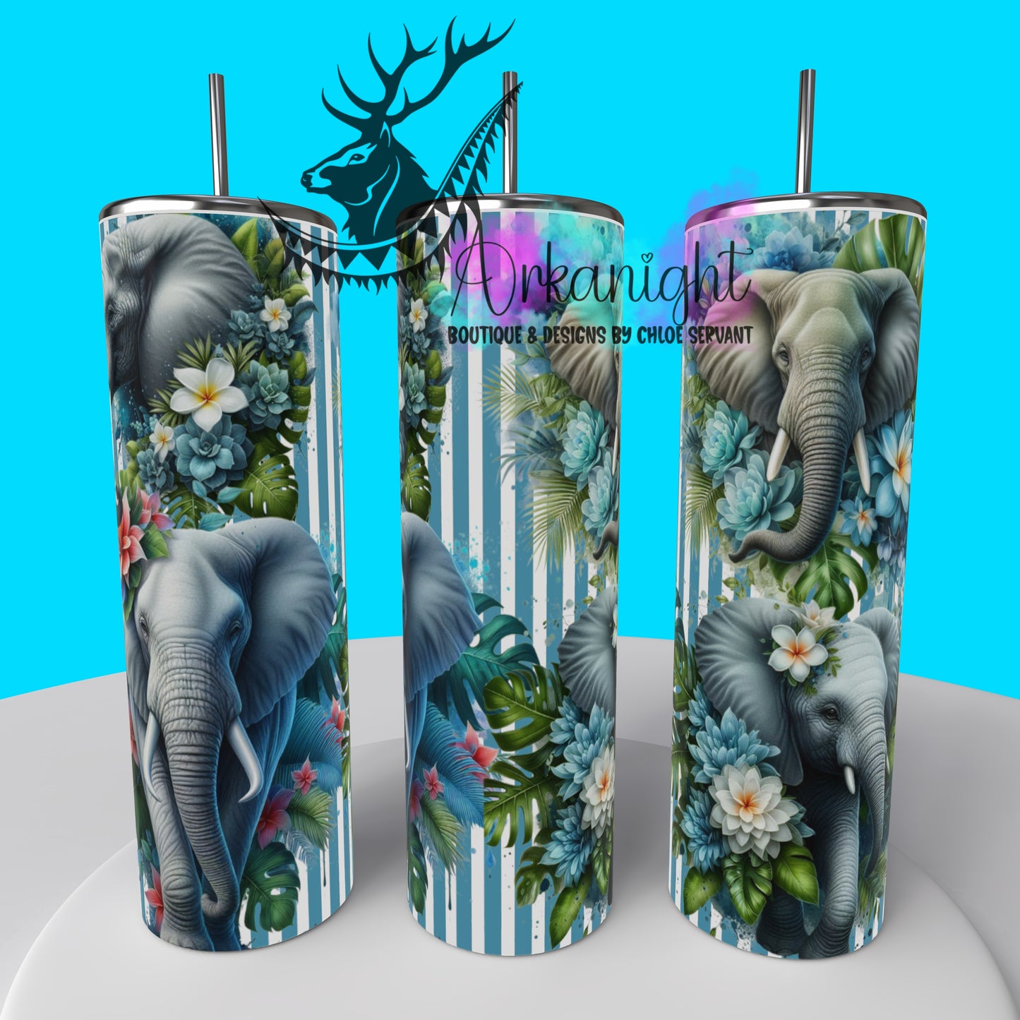 Numérique - Collection Monstera & Animals 2025 - Elephant