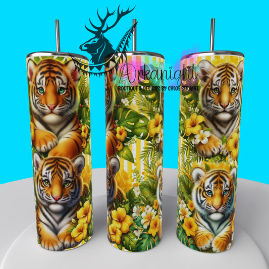 Numérique - Collection Monstera & Animals 2025 - Baby Tiger