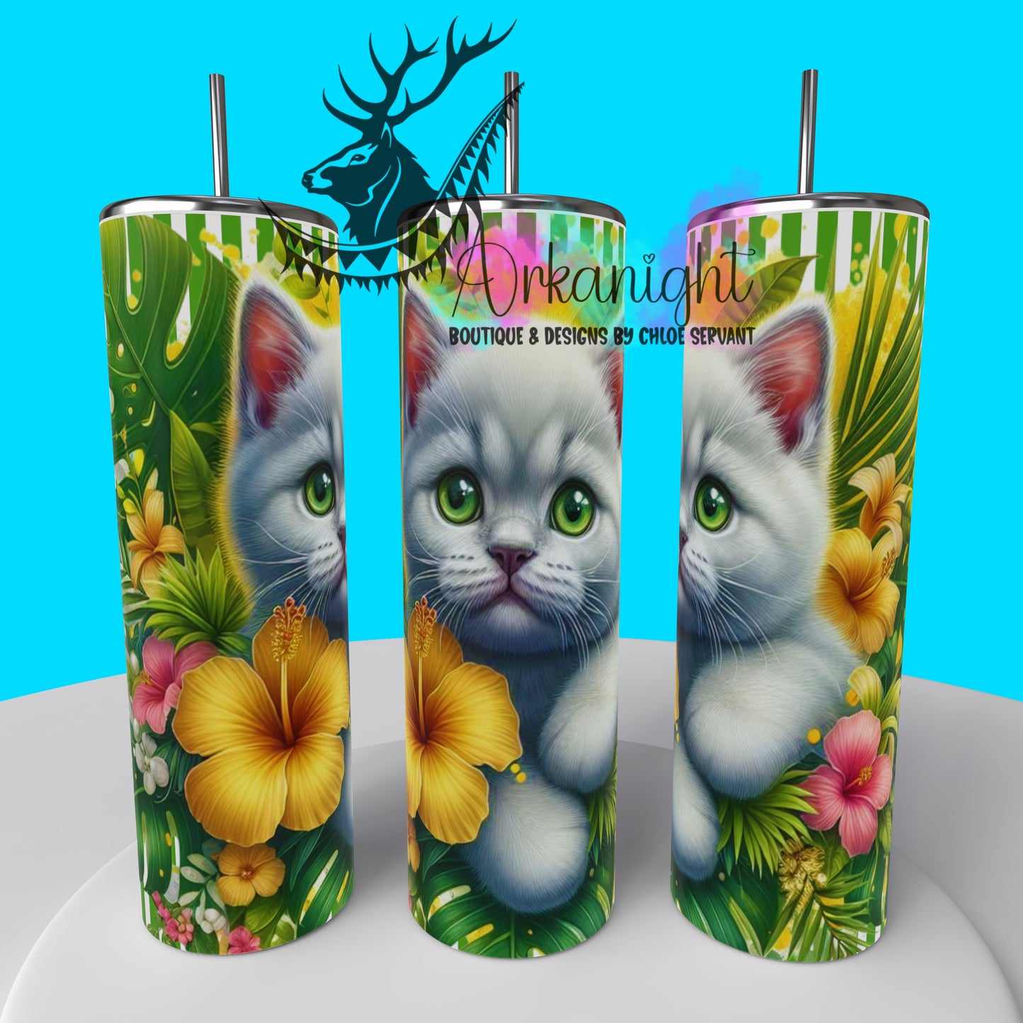 Numérique - Collection Monstera & Animals 2025 - Cute Cat