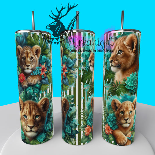 Numérique - Collection Monstera & Animals 2025 - Baby Lion