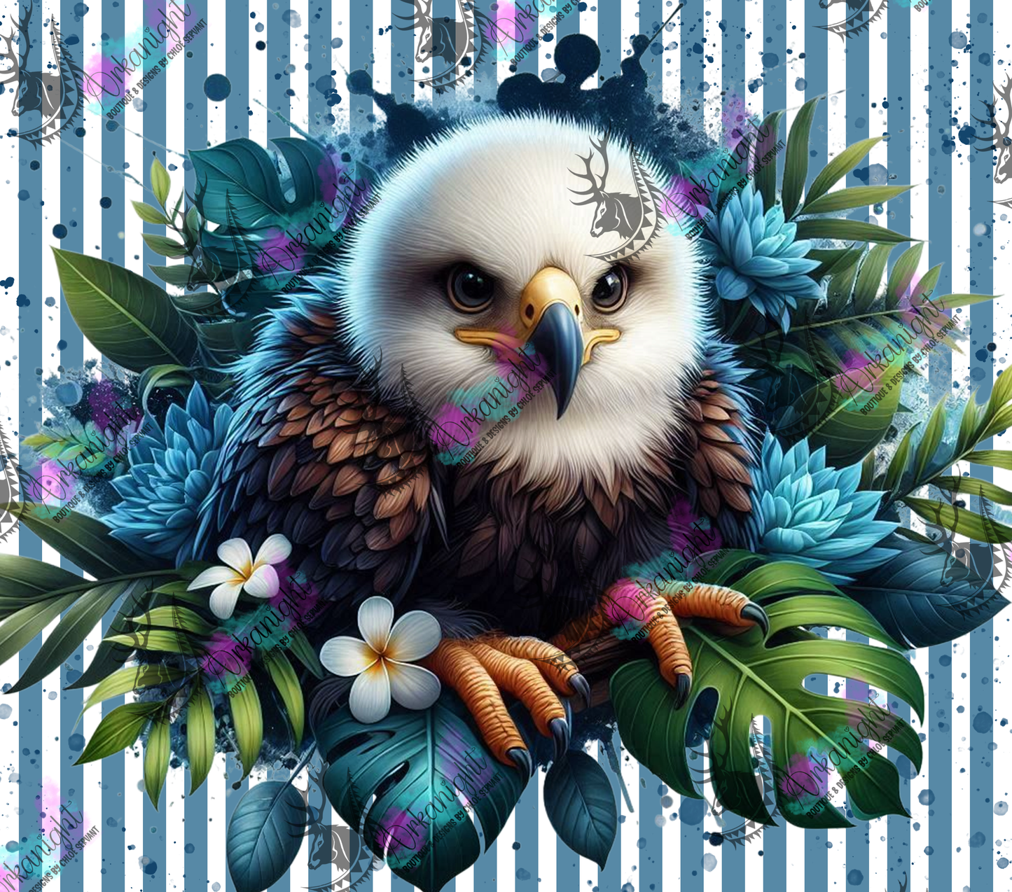 Numérique - Collection Monstera & Animals 2025 - Baby Eagle