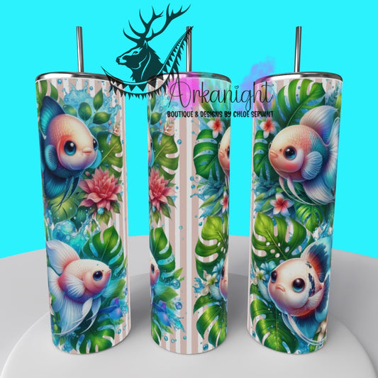 Gourde sur commande - Collection Monstera & Animals 2025 - Fish