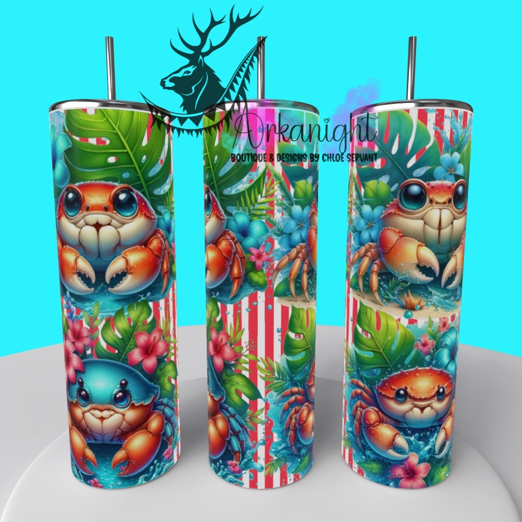 Gourde sur commande - Collection Monstera & Animals 2025 - Crabe