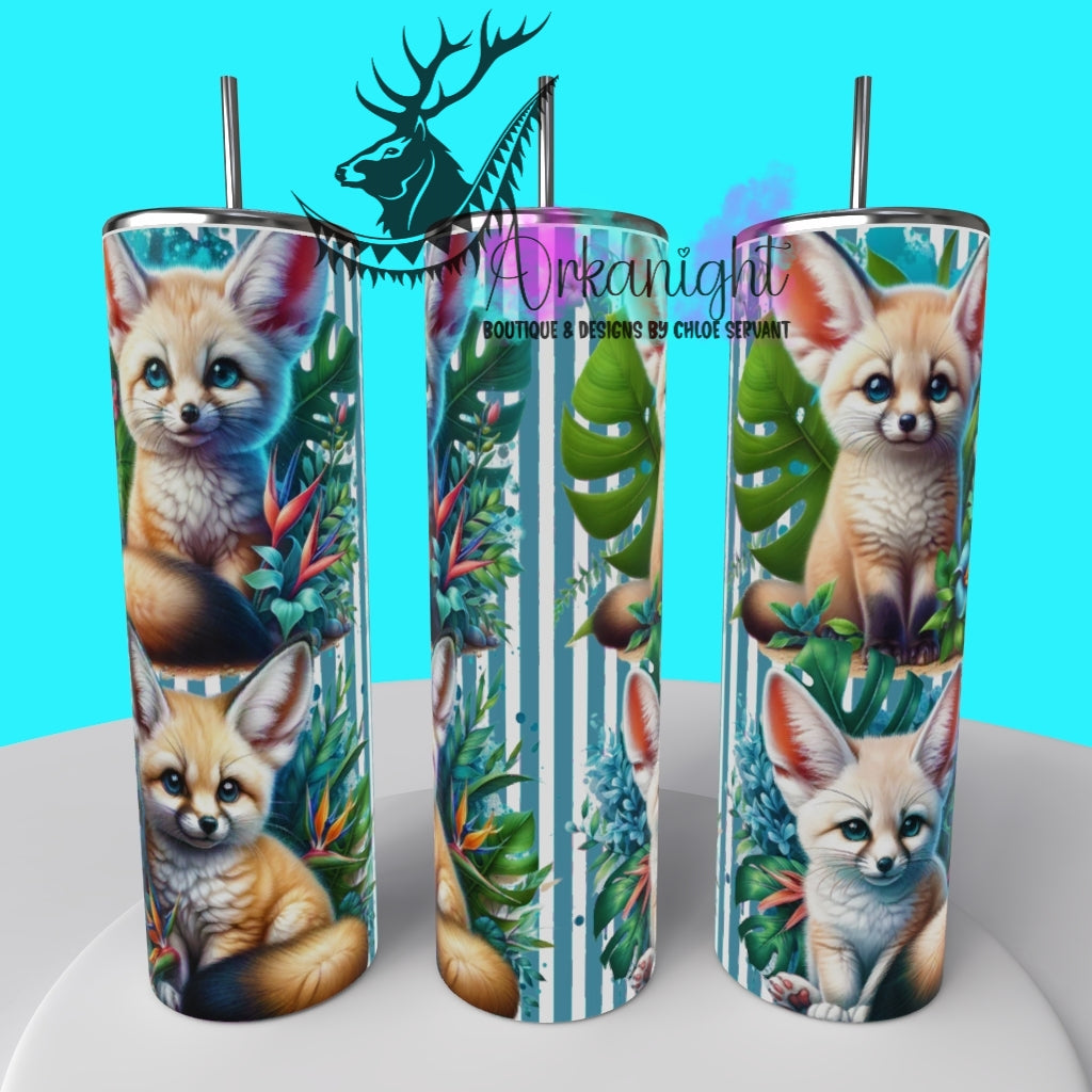 Gourde sur commande - Collection Monstera & Animals 2025 - Fennec Fox
