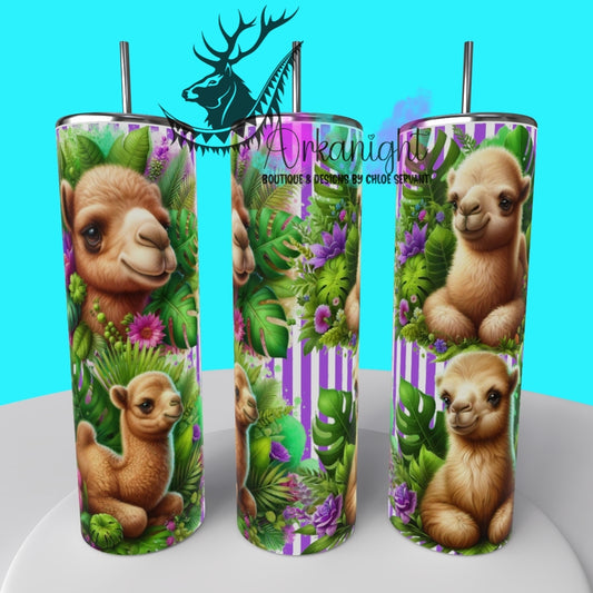 Gourde sur commande - Collection Monstera & Animals 2025 - Camel