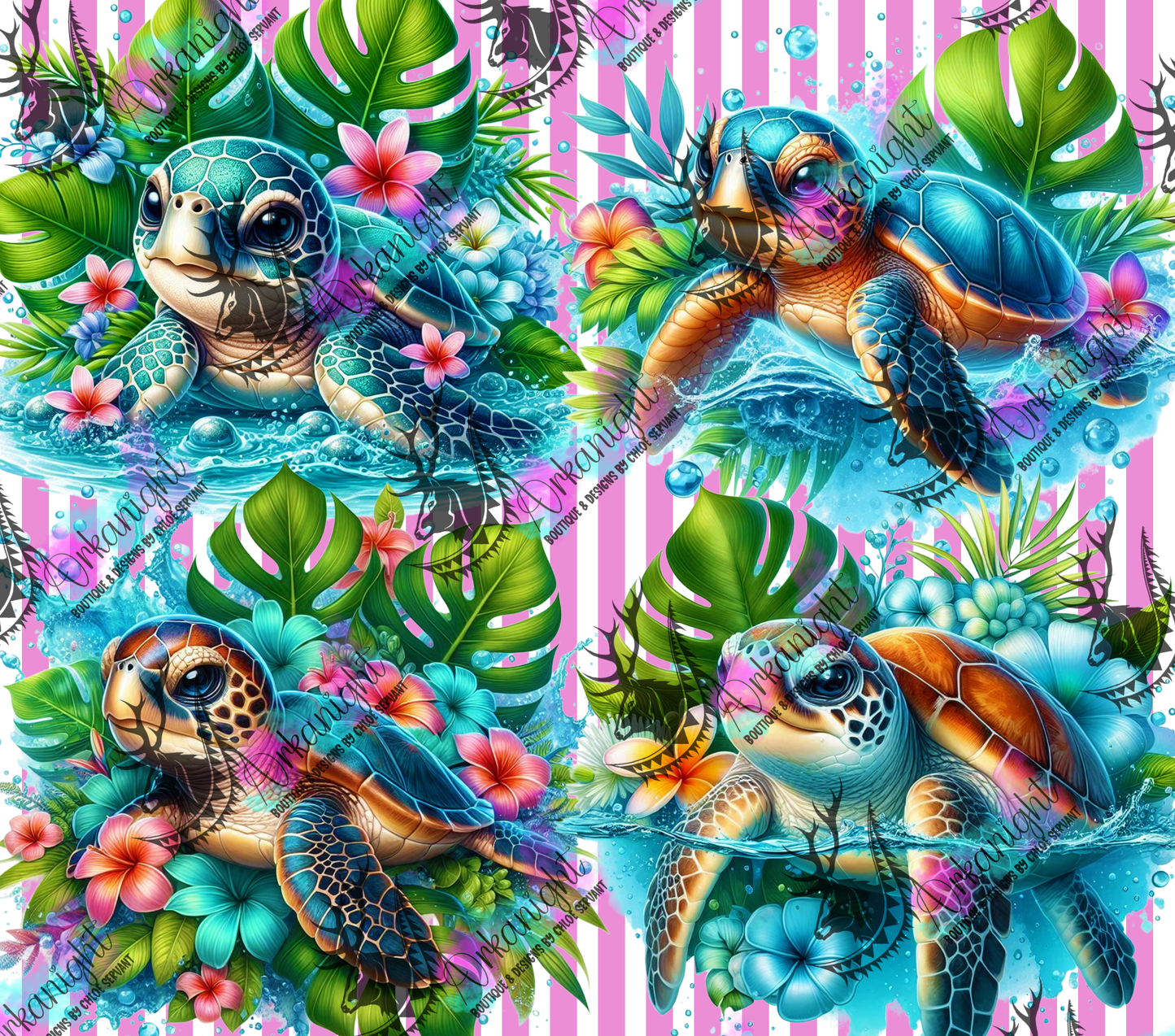 Numérique - Collection Monstera & Animals 2025 - Turtle