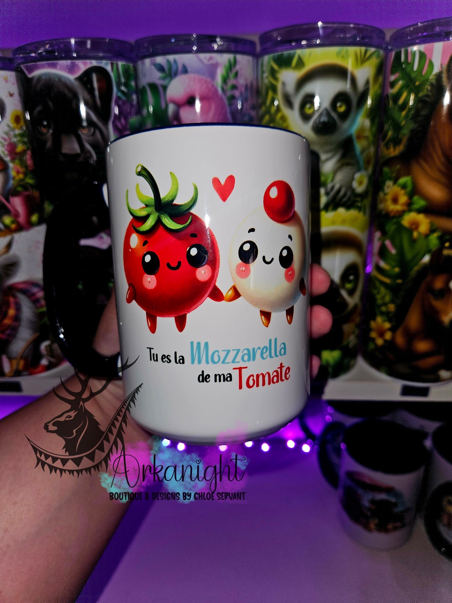 Tasse en céramique sur commande - Mozzarella de ma Tomate