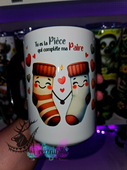 Tasse en céramique sur commande - Complète ma paire