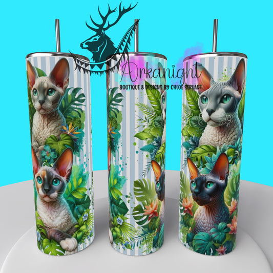 Gourde sur commande - Collection Monstera & Chat 2025 - Rex Cornish