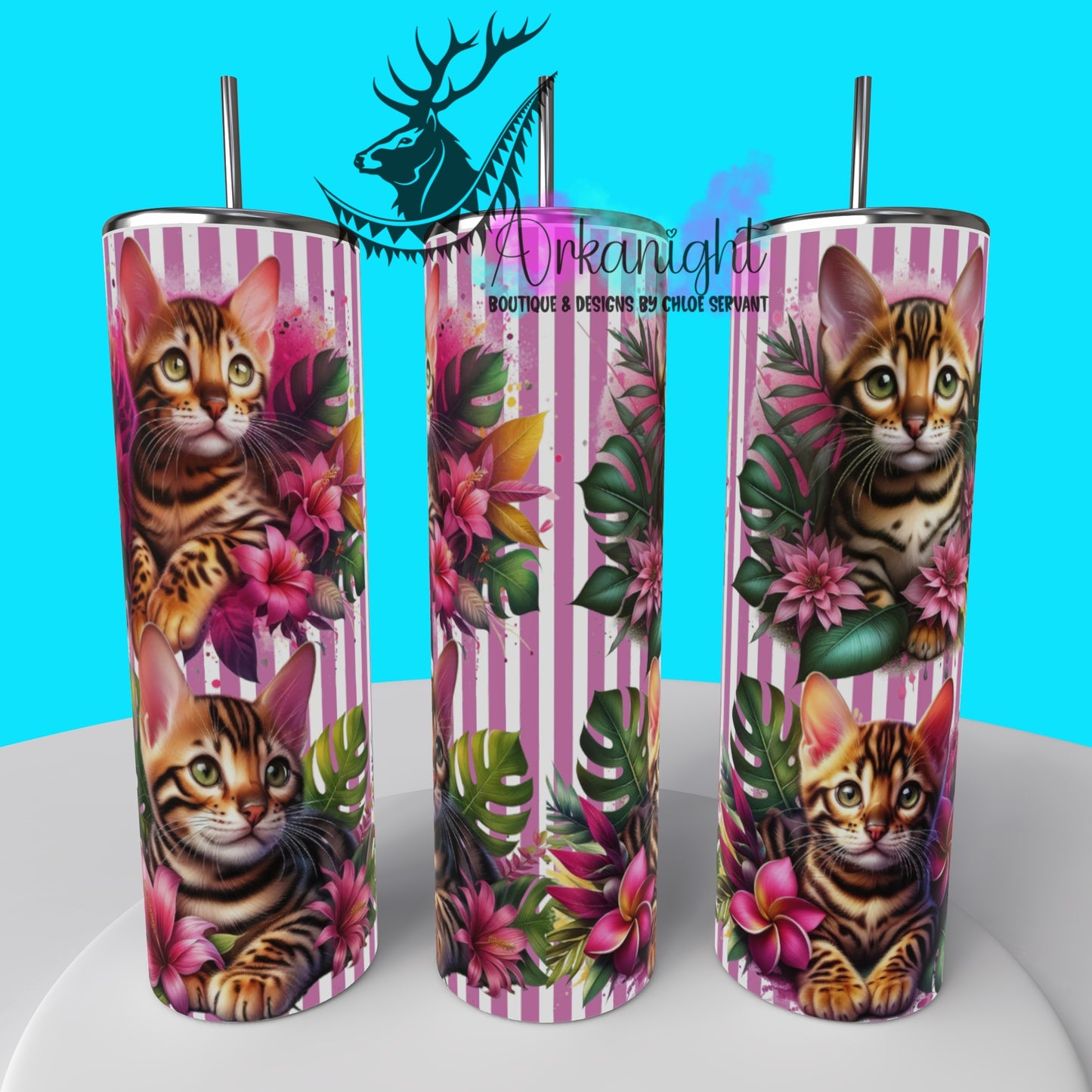 Gourde sur commande - Collection Monstera & Chaton 2025 - Bengal