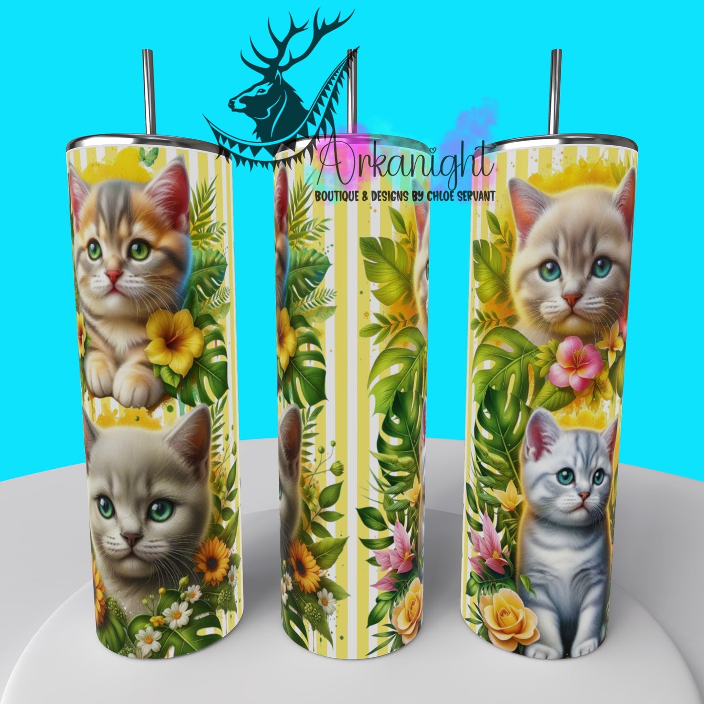 Gourde sur commande - Collection Monstera & Chaton 2025 - Mix - 04