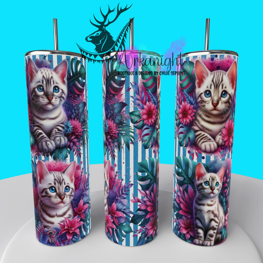 Gourde sur commande - Collection Monstera & Chaton 2025 - Bengal Snow