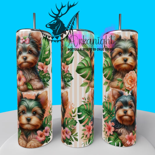 Gourde sur commande - Collection Monstera & Chiot 2025 - Yorkshire