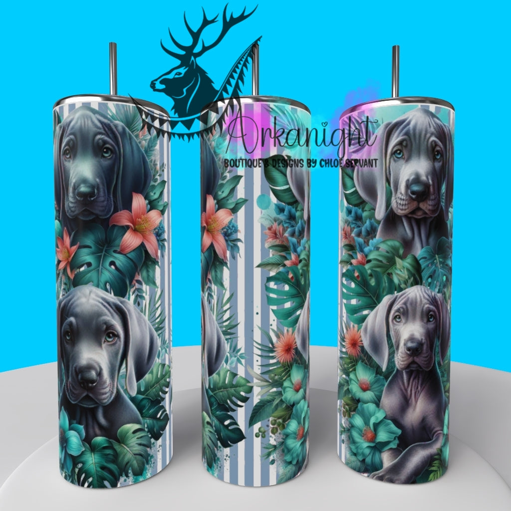 Gourde sur commande - Collection Monstera & Chiot 2025 - Weimar