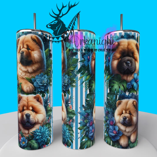 Gourde sur commande - Collection Monstera & Chiot 2025 - Chow Chow