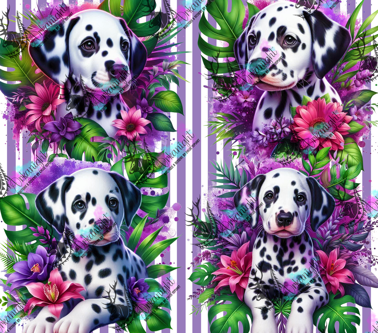 Numérique - Collection Monstera & Chiot 2025 - Dalmatien