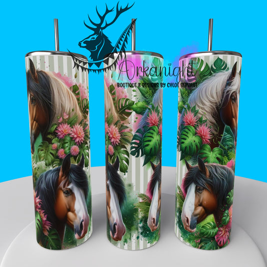 Gourde sur commande - Collection Monstera & Animals- Clydesdale