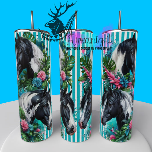 Numérique - Collection Monstera & Animals - Paint Horse