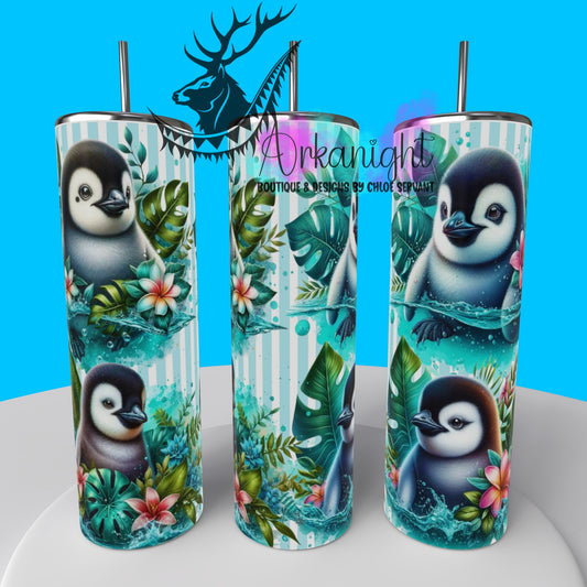 Numérique - Collection Monstera & Animals - Pingouins- 02