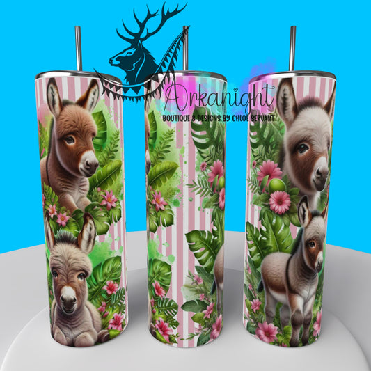 Numérique - Collection Monstera & Animals - Âne- 02