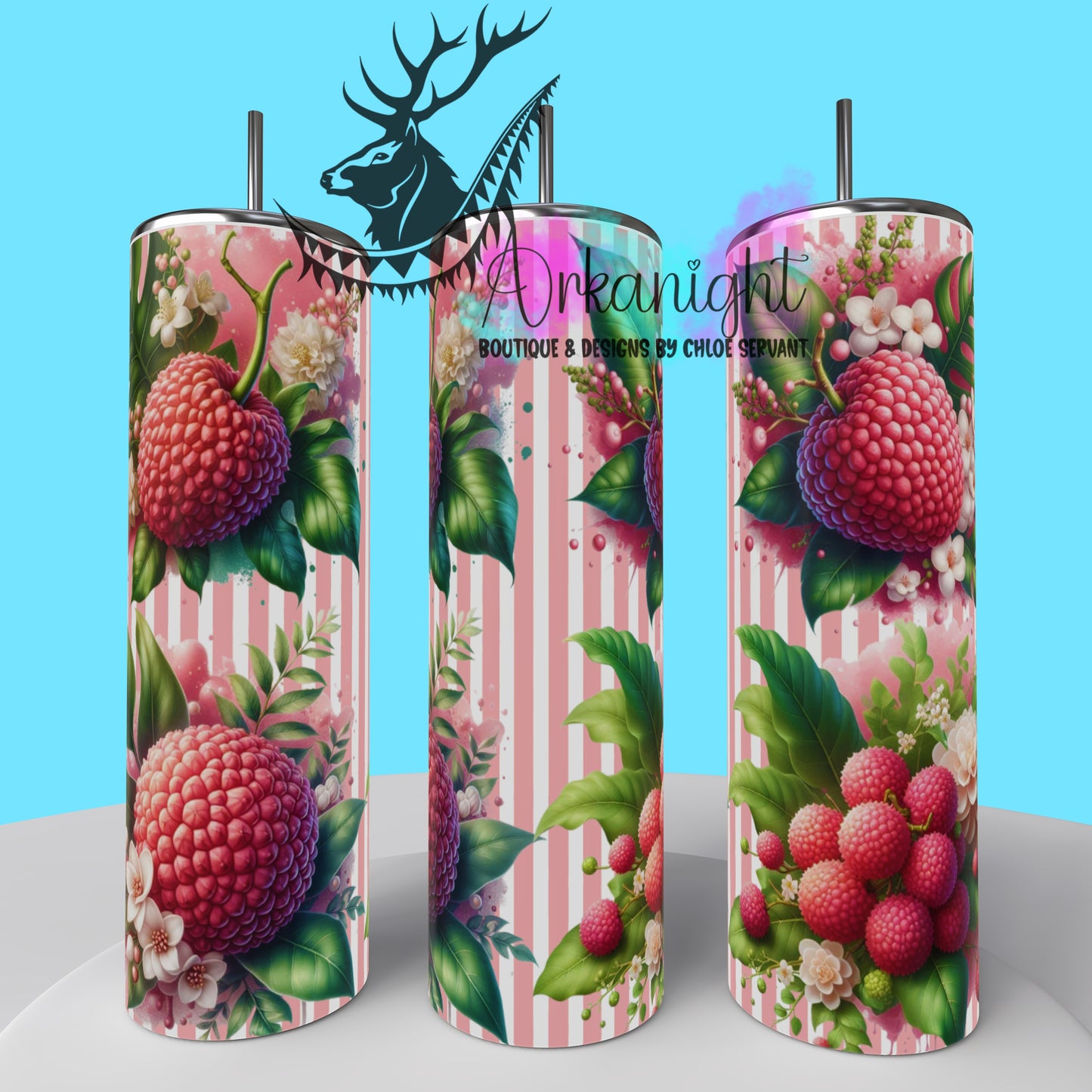 Gourde sur commande - Collection Monstera & Fruit - Litchi