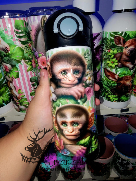 Gourde pour enfant - Sur Commande - Singe