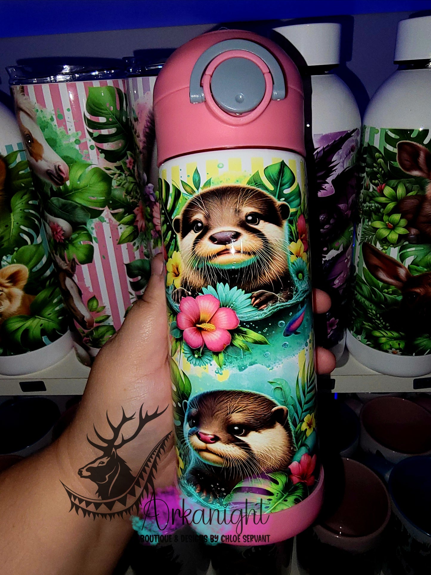 Gourde pour enfant - Sur Commande - Loutre