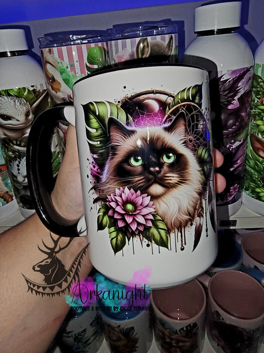 Tasse en céramique sur commande - Ragdoll Cat
