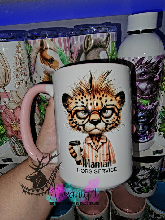 Tasse en céramique sur commande - Maman Hors service