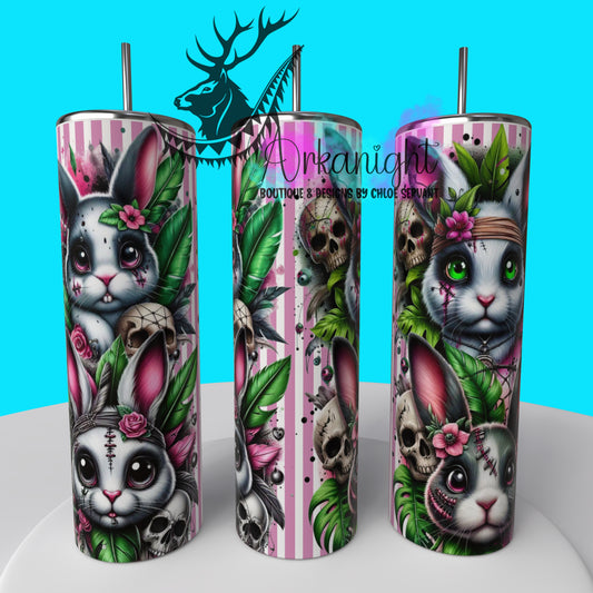 Gourde sur commande - Collection Monstera & Halloween 2025 - Lapin