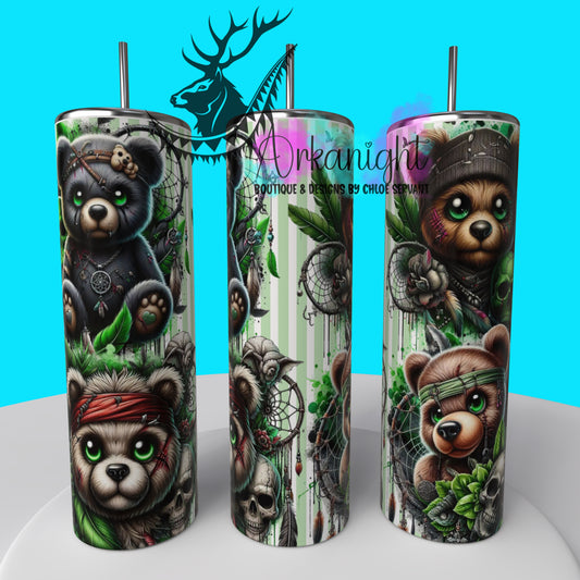 Gourde sur commande - Collection Monstera & Halloween 2025 - Ours