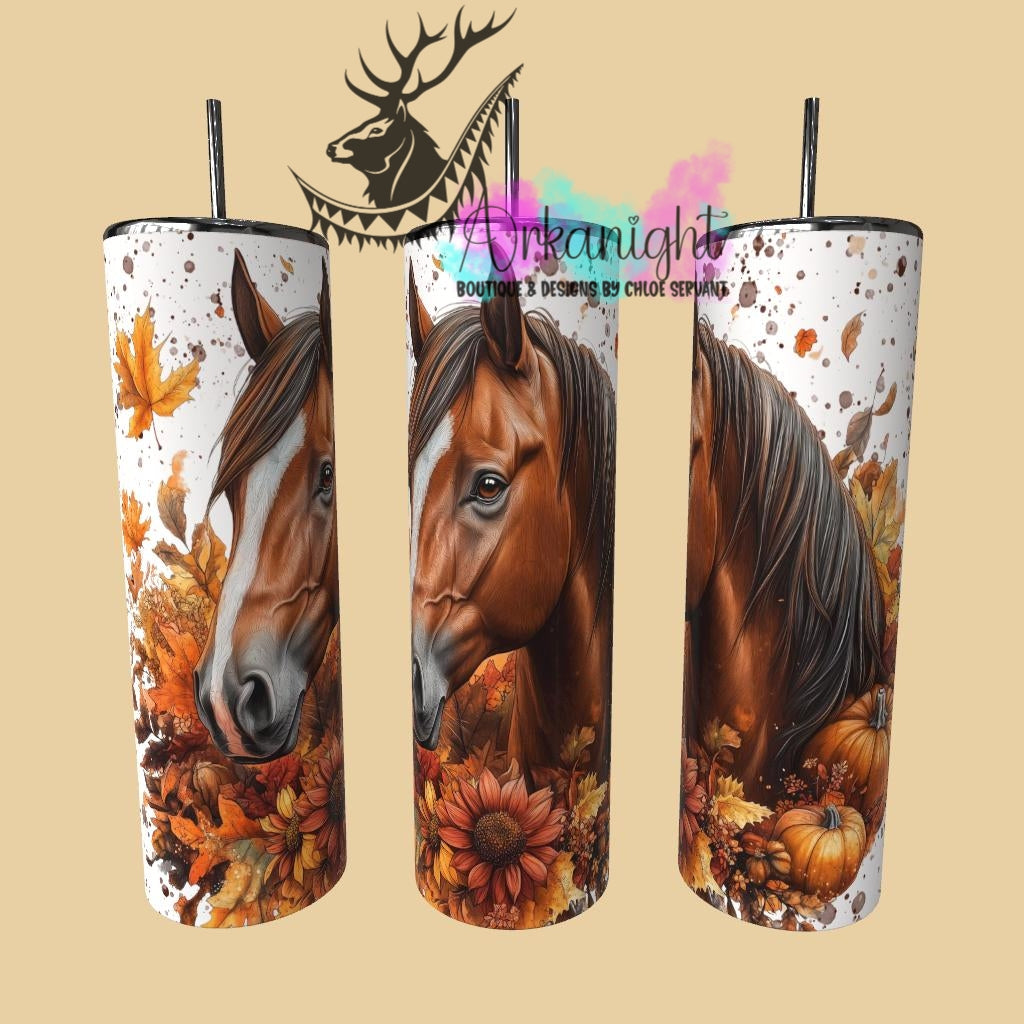 Gourde sur commande - Collection Automne 2025 - Cheval Brun