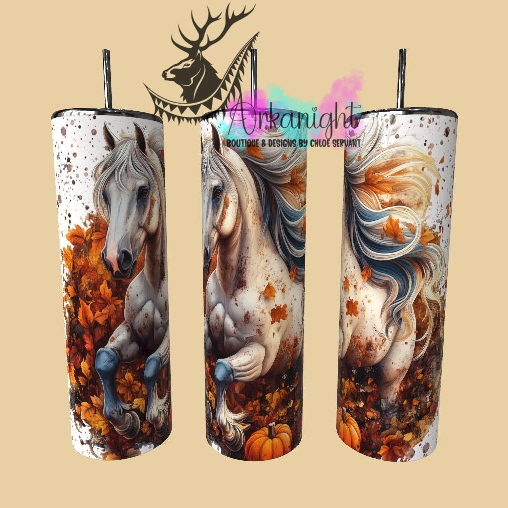 Gourde sur commande - Collection Automne 2025 - Cheval Blanc - 02