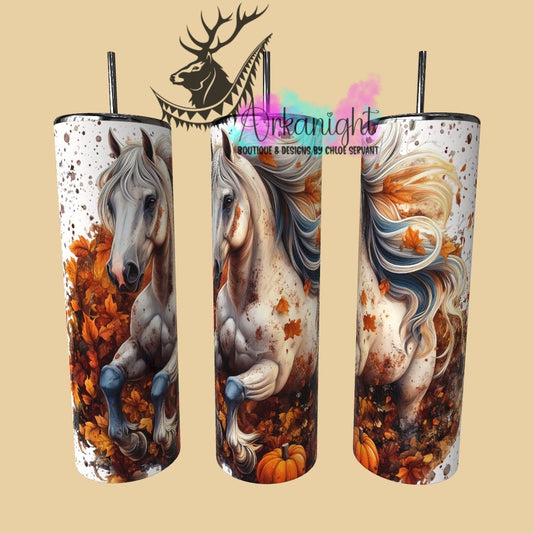 Gourde sur commande - Collection Automne 2025 - Cheval Blanc - 02