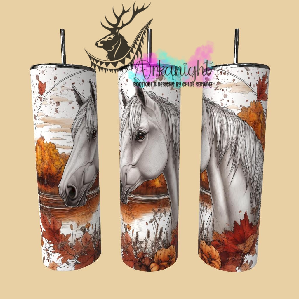 Gourde sur commande - Collection Automne 2025 - Cheval Blanc - 01