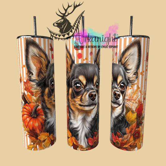 Gourde sur commande - Collection Automne 2025 - Chihuahua Brun & Tan
