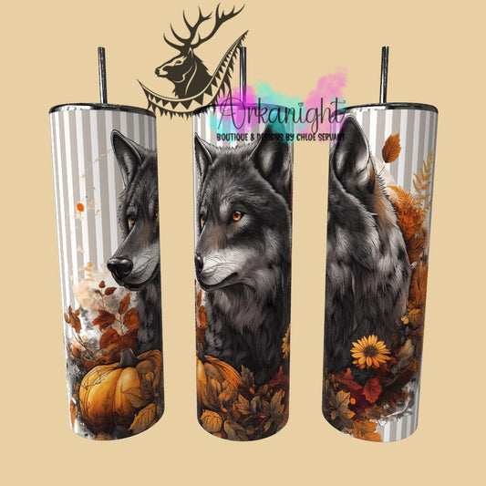Gourde sur commande - Collection Automne 2025 - Loup