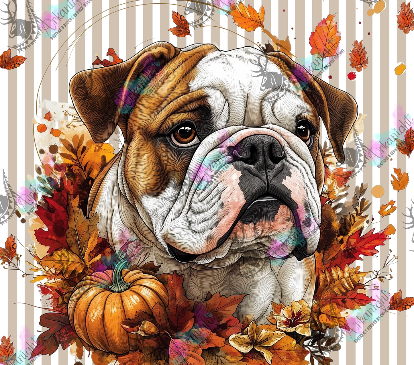 Numérique - Collection Monstera & Automne 2025 - Bulldog Anglais