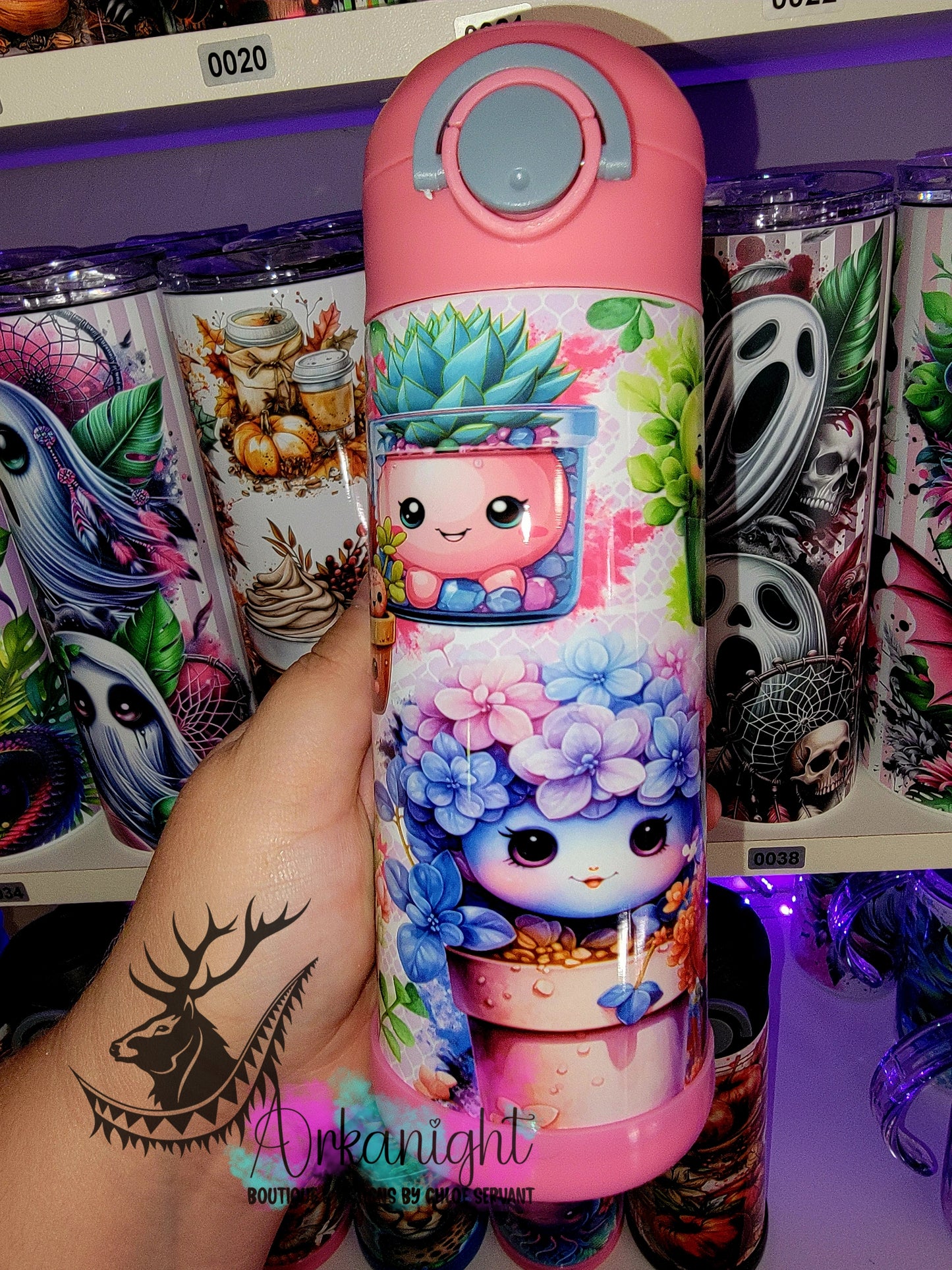 Gourde pour enfant - Sur Commande - Plante Kawai