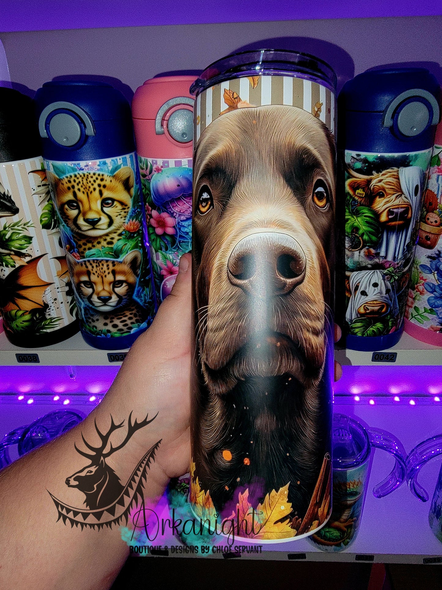 Gourde sur commande - Collection Automne 2025 - Labrador Brun