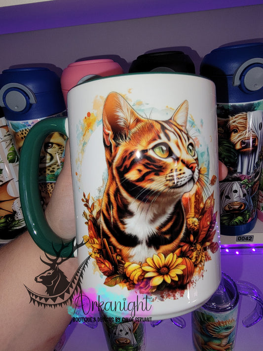 Tasse en céramique sur commande - Collection Automne - Bengal